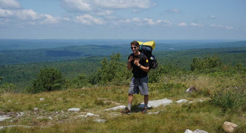 adults only backpacking trip near philadelphia 